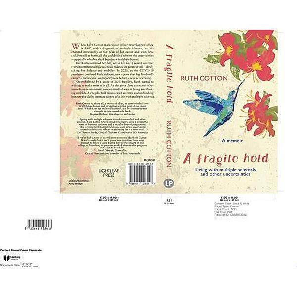 A fragile hold / Lightleaf Press, Ruth Cotton