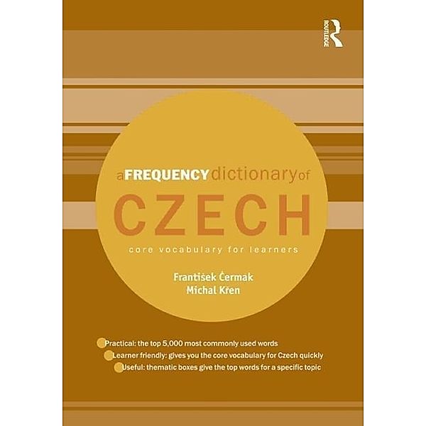 A Frequency Dictionary of Czech, Frantisek Cermák, Michal Kren