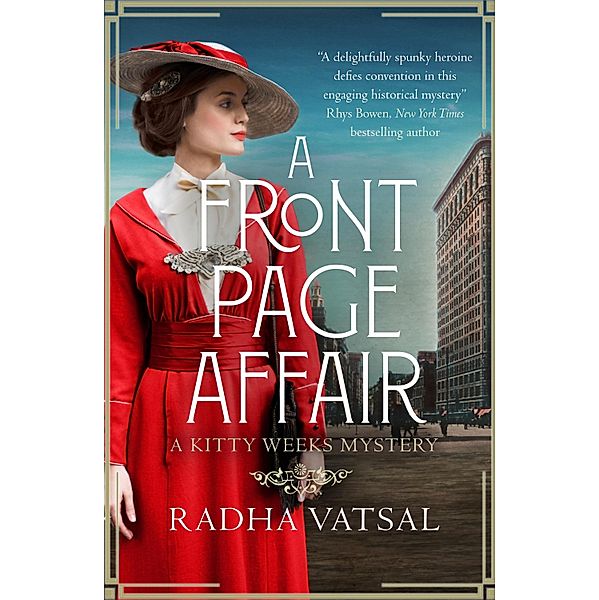 A Front Page Affair / A Kitty Weeks Mystery Bd.1, Radha Vatsal