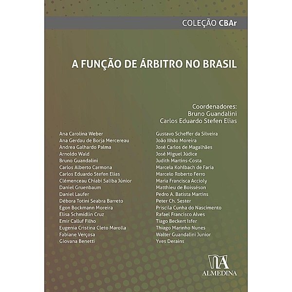 A Função de Árbitro no Brasil / CBAr, Bruno Guandalini, Carlos Eduardo Stefen Elias