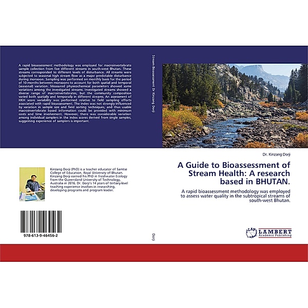 A Guide to Bioassessment of Stream Health: A research based in BHUTAN., Kinzang Dorji