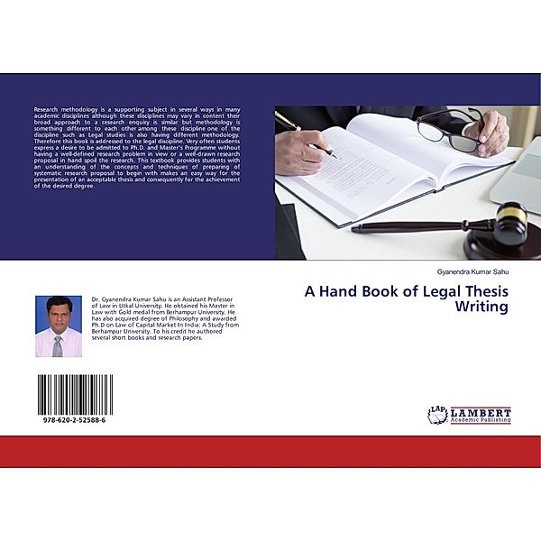 A Hand Book of Legal Thesis Writing, Gyanendra Kumar Sahu