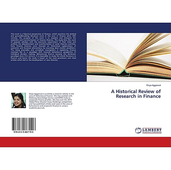 A Historical Review of Research in Finance, Divya Aggarwal