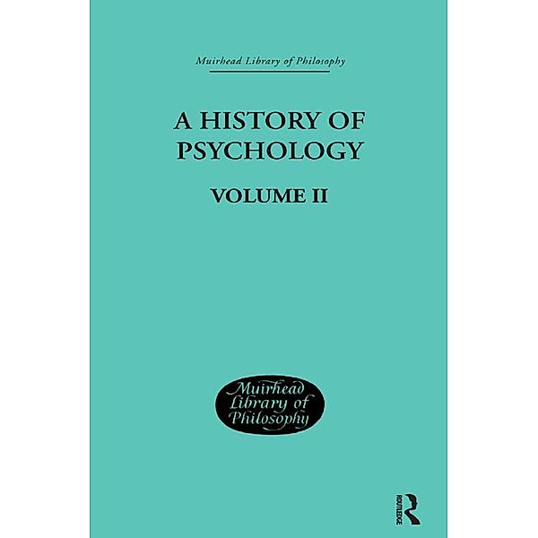 A History of Psychology, George Sydney Brett