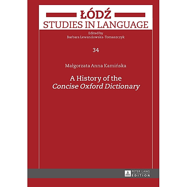 A History of the Concise Oxford Dictionary, Malgorzata Kaminska
