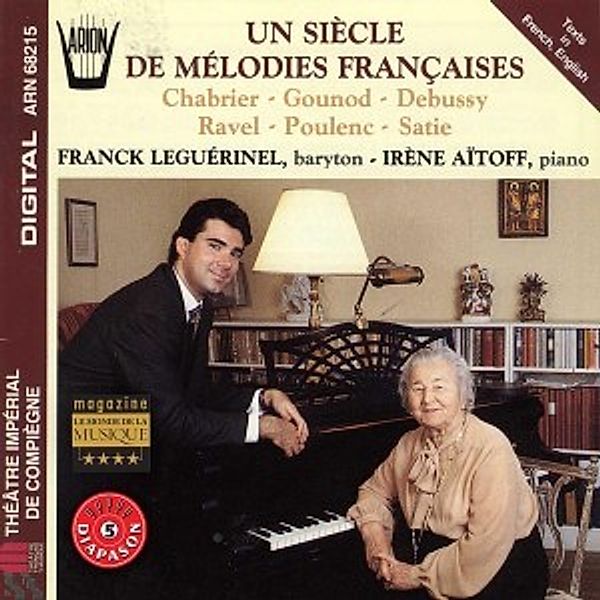 A Hundred Years Of French Melodies, Leguerinel, Aitoff