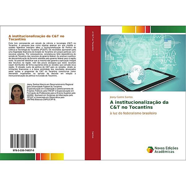 A institucionalização da C&T no Tocantins, Jeany Castro Santos