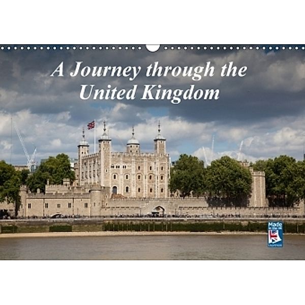 A Journey through the United Kingdom (Wall Calendar 2017 DIN A3 Landscape), Helmut Gulbins