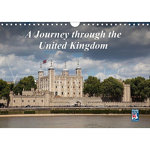 A Journey through the United Kingdom (Wall Calendar 2021 DIN A4 Landscape), Helmut Gulbins