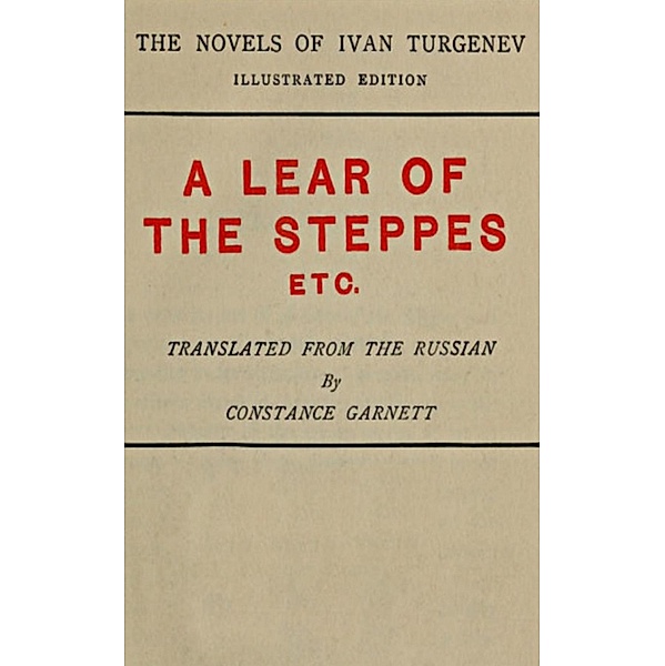 A Lear of the Steppes, Ivan Sergeevich Turgenev