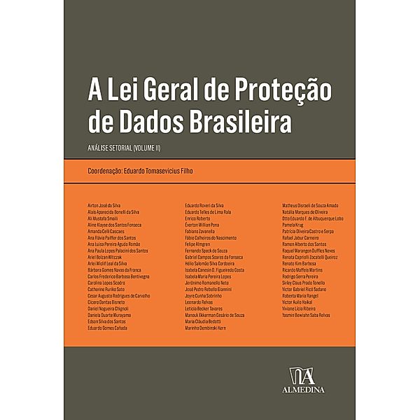 A Lei Geral de Proteção de Dados Brasileira / Obras Coletivas Bd.2, Eduardo Tomasevicius Filho