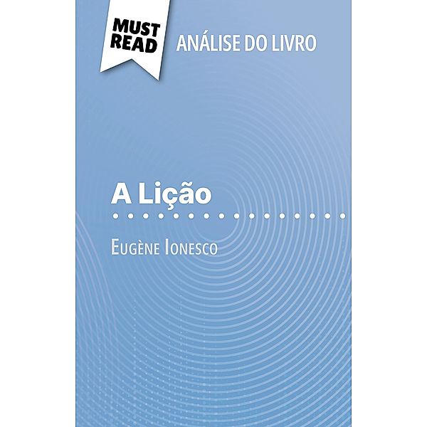 A Lição de Eugène Ionesco (Análise do livro), Baptiste Frankinet