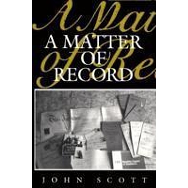 A Matter of Record, John Scott