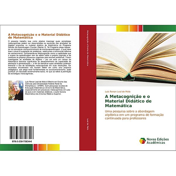 A Metacognição e o Material Didático de Matemática, Luís Renan Leal de Melo