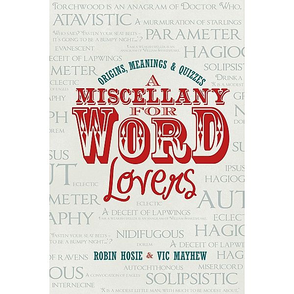 A Miscellany for Word Lovers, Robin Hosie, Vic Mayhew