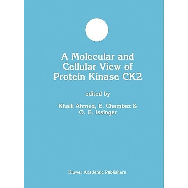 A Molecular and Cellular View of Protein Kinase CK2 / Developments in Molecular and Cellular Biochemistry Bd.27