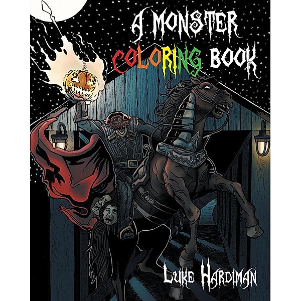A Monster Coloring Book, Luke Hardiman