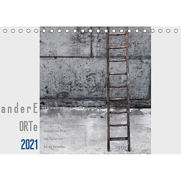 a n d e r e ORTE Kalender (Tischkalender 2021 DIN A5 quer), uli klose