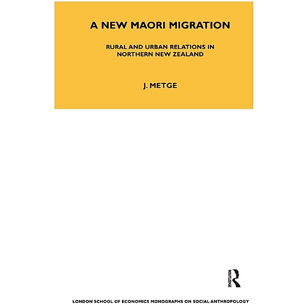 A New Maori Migration, Joan Metge