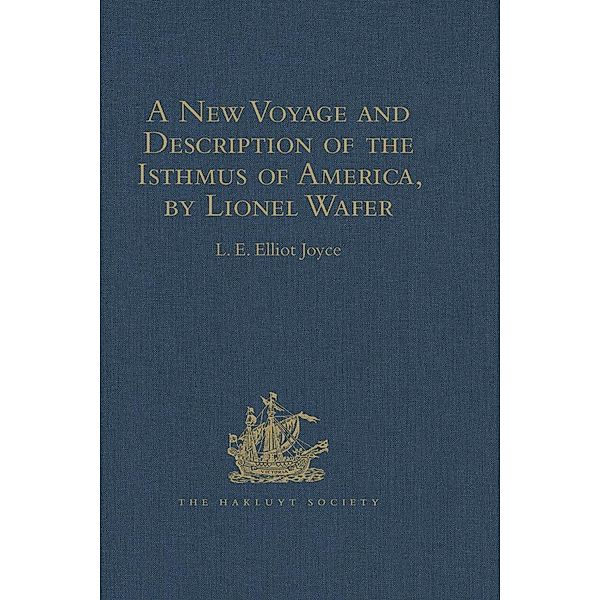 A New Voyage and Description of the Isthmus of America, by Lionel Wafer