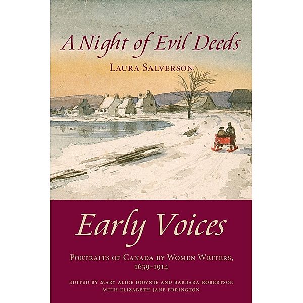 A Night of Evil Deeds / Dundurn Press, Mary Alice Downie, Barbara Robertson, Elizabeth Jane Errington, Laura Goodman Salverson
