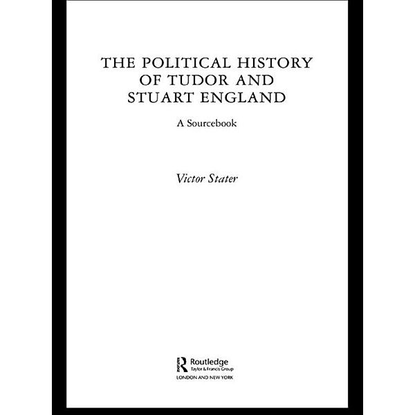 A Political History of Tudor and Stuart England