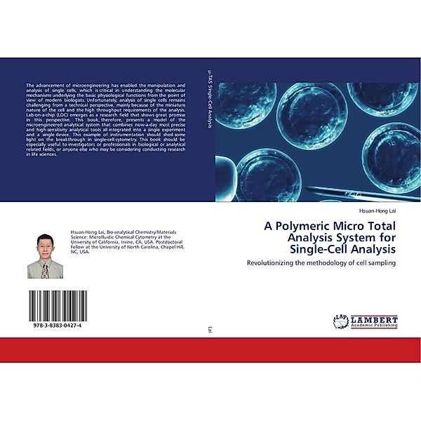 A Polymeric Micro Total Analysis System for Single-Cell Analysis, Hsuan-Hong Lai