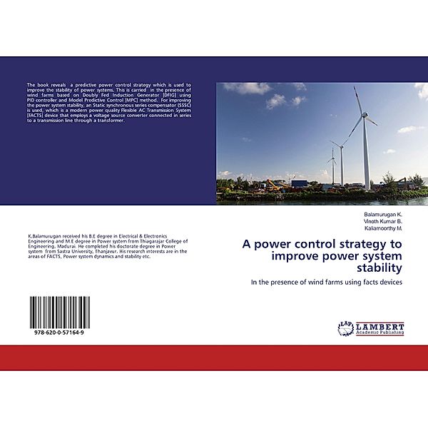 A power control strategy to improve power system stability, Balamurugan K., Vinoth Kumar B., Kaliamoorthy M.