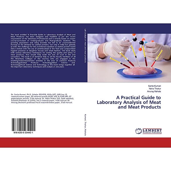 A Practical Guide to Laboratory Analysis of Meat and Meat Products, Sarita Kumari, Neha Thakur, Anurag Mahala