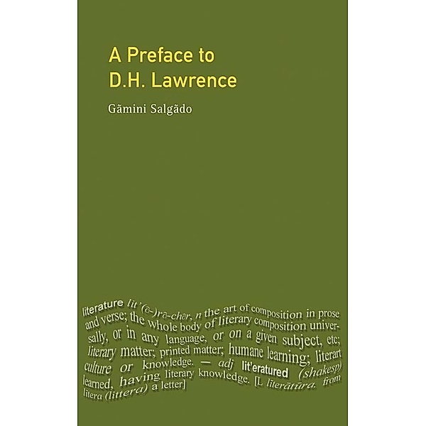 A Preface to Lawrence, Gamini Salgado
