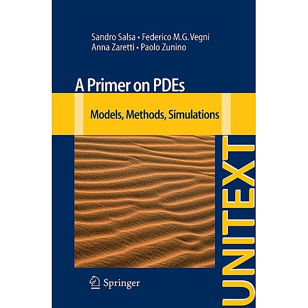 A Primer on PDEs / UNITEXT, Sandro Salsa, Federico Vegni, Anna Zaretti, Paolo Zunino