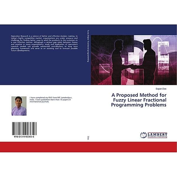 A Proposed Method for Fuzzy Linear Fractional Programming Problems, Sapan Das