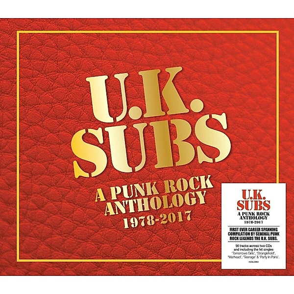 A Punk Rock Anthology 1978-2017 (2cd-Digipak), U.K.Subs