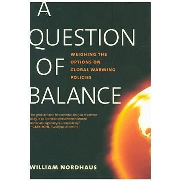 A Question of Balance, William D. Nordhaus