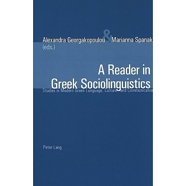 A Reader in Greek Sociolinguistics