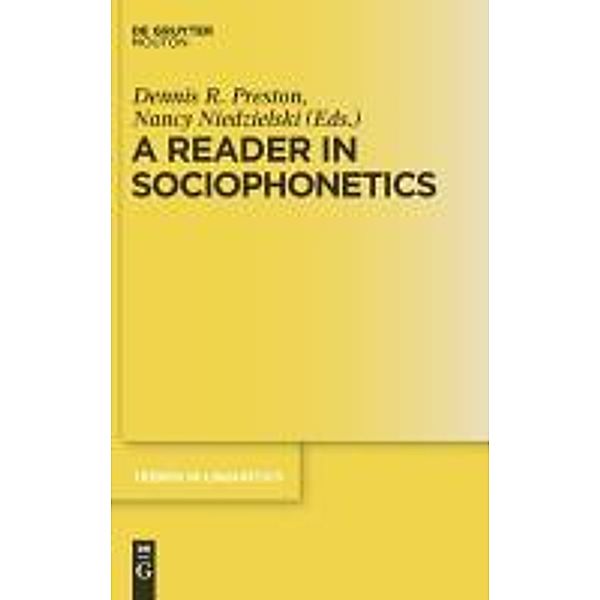 A Reader in Sociophonetics / Trends in Linguistics. Studies and Monographs [TiLSM] Bd.219