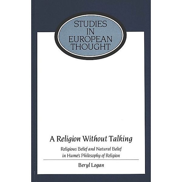 A Religion Without Talking, Beryl Logan