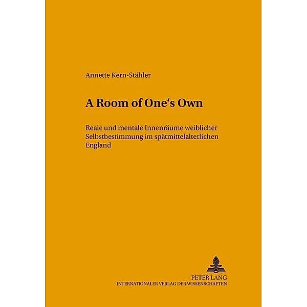 A Room of One's Own, Annette Kern-Stähler