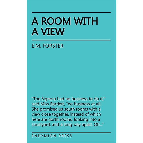 A Room With A View, E.m. Forster