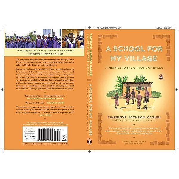 A School for My Village, Twesigye Jackson Kaguri, Susan Urbanek Linville