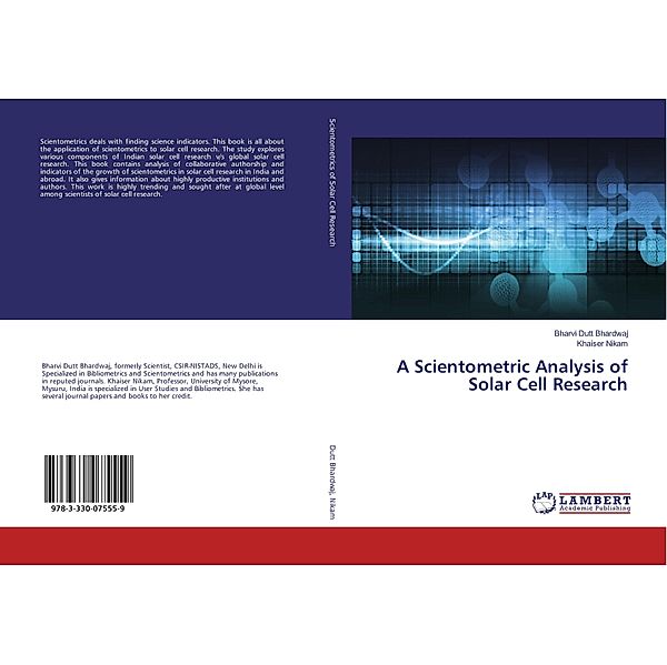 A Scientometric Analysis of Solar Cell Research, Bharvi Dutt Bhardwaj, Khaiser Nikam