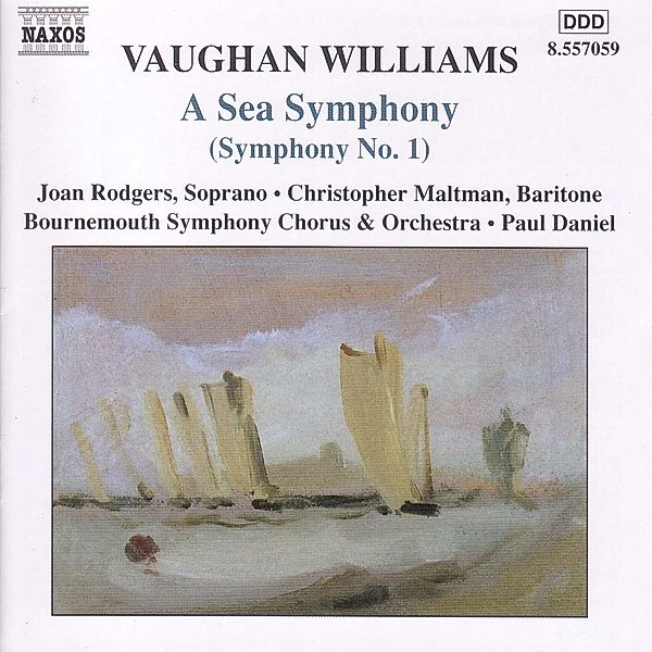 A Sea Symphony (Sinfonie 1, Daniel, Rodgers, Maltman, Bournem