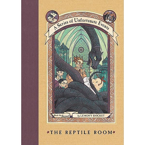 A Series of Unfortunate Events #2: The Reptile Room / A Series of Unfortunate Events Bd.2, Lemony Snicket