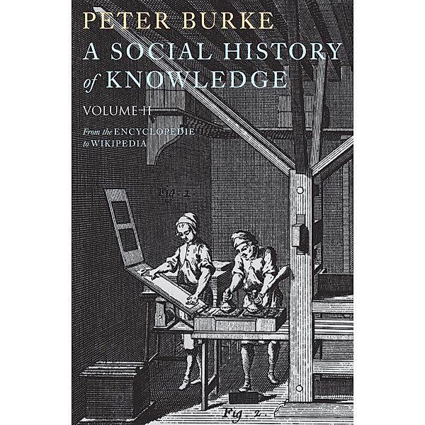 A Social History of Knowledge II, Peter Burke
