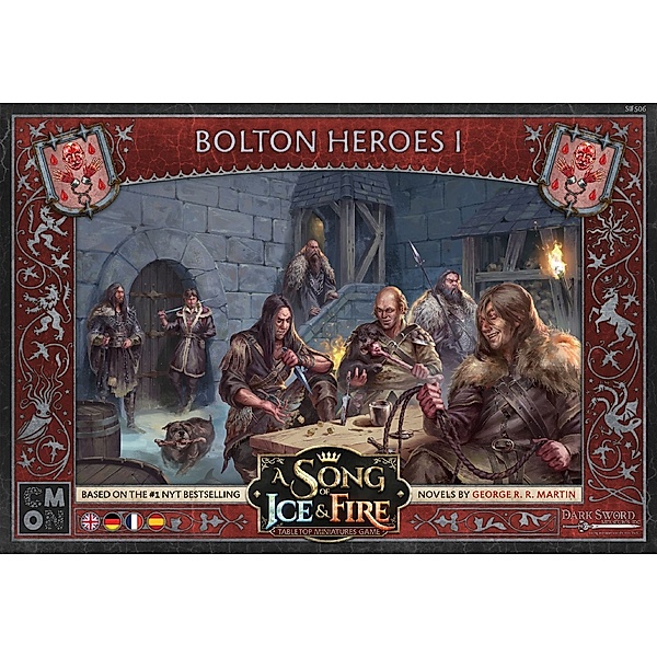 Asmodee, Cool Mini or Not A Song of Ice & Fire  Bolton Heroes 1 (Helden von Haus Bolton 1), Michael Shinall, Fabio Cury