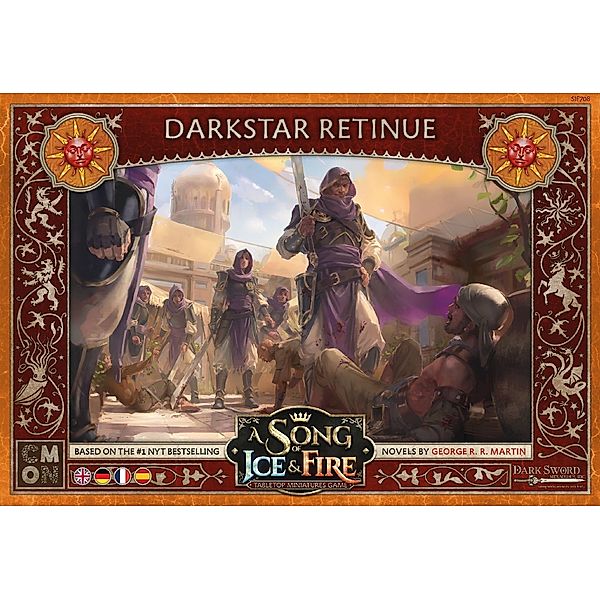 Asmodee, Cool Mini or Not A Song of Ice & Fire  Darkstar Retinue, Michael Shinall, Fabia Cury