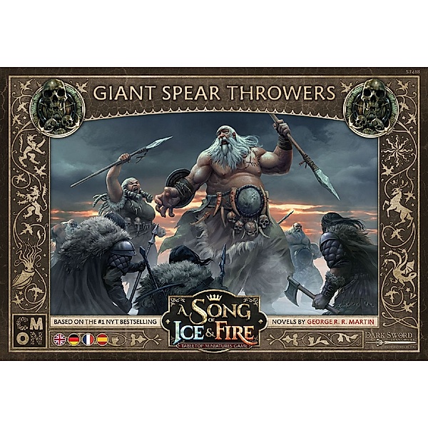 Asmodee, Cool Mini or Not A Song of Ice & Fire - Giant Spear Throwers (Speerwerfende Riesen), Michael Shinall, Fabia Cury