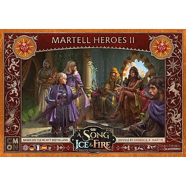Asmodee, Cool Mini or Not A Song of Ice & Fire  Martell Heroes 2 (Helden von Haus Martell 2), Michael Shinall, Fabia Cury