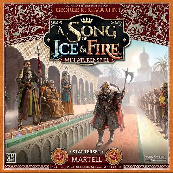 Asmodee A Song of Ice & Fire  Martell Starterset, Michael Shinall, Fabio Cury
