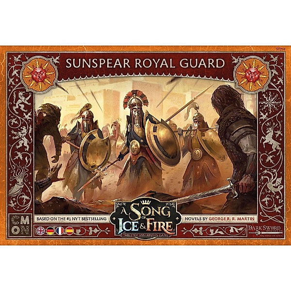 Asmodee, Cool Mini or Not A Song of Ice & Fire  Sunspear Royal Guard (Königliche Garde von Sonnspeer), Eric M. Lang, Michael Shinall